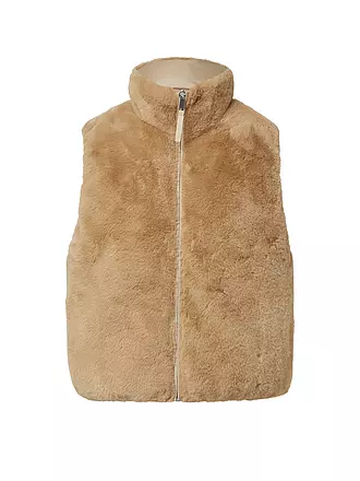 S.OLIVER | Gilet in Felloptik | 